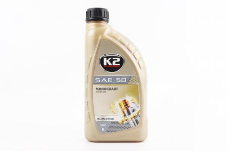 Моторна олива до двигуна SAE 50 Monograde 1L напівсинтетична K2