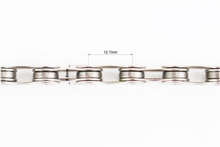 Привідний ланцюг до велосипеда 1/2x11/128x126L 12 швидкостей сріблястий SX12 SUMC