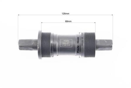Картридж-каретка до велосипеда MTB квадрат FP-908-2T 68х122,5 мм Feimin
