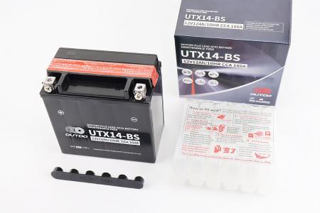 Акумулятор до мотоцикла UTX14-BS 12V 12Ah OUTDO
