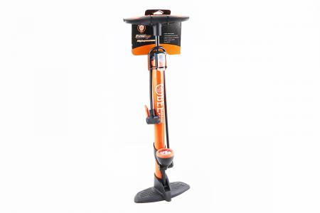 Насос підлоговий до велосипеда ZF-030, 160 psi/11 bar, Schrader/Presta — BEE
