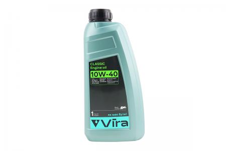 Моторне масло до мотоцикла 4T 10W-40 напівсинтетичне Classic 1L Vira