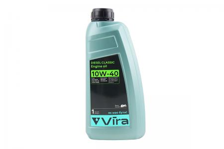 Моторна олива до мотоцикла 4T 10W-40 напівсинтетична DIESEL CLASSIC, 1 л Vira