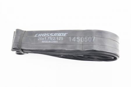 Камера до велосипеда 26x1,75/2,125 з ніпелем Schrader CROSSRIDE