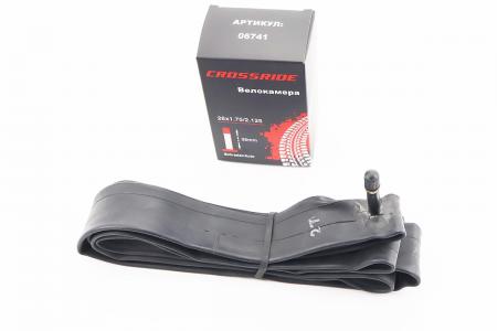 Камера до велосипеда 26x1,75/2,125 з ніпелем Schrader CROSSRIDE