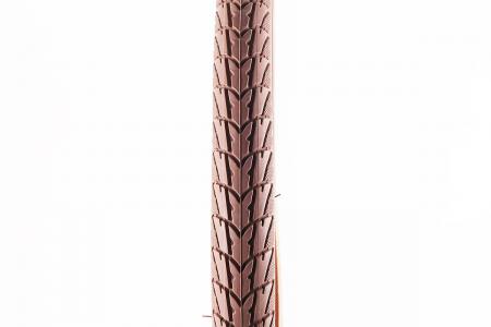 Шина до велосипеда 28" (700x40C / 42-622) дорожня коричнева SKIP C1446 CST