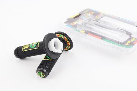 Рукоятки керма до скутера лів./пр. комплект, чорні VR46