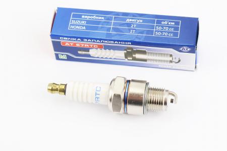 Свічка запалювання до 2-тактного скутера E7RTC M14 L12 AT