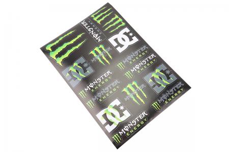 Наклейки набір 15 шт (24х30 см) Monster A8031