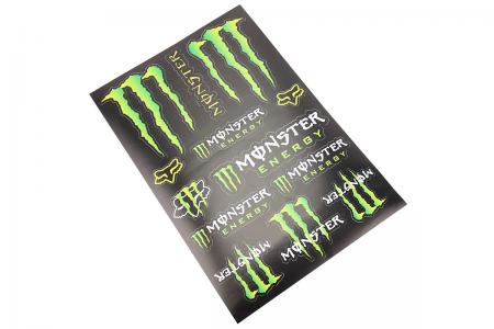 Наклейки набір 13 шт Monster A8030 (20x30 см)