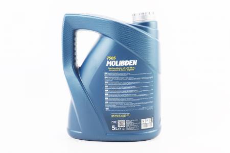 Моторне масло 4T SAE 10W-40 Molibden 7505 5L MANNOL до мотоцикла