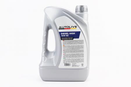 Моторна олія 4T 10W-40 напівсинтетична до дизельних двигунів, 5 л AUTOLIVE
