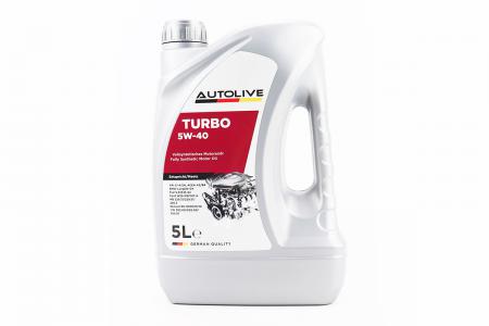 Моторна олива до дизельного двигуна 5W-40 DIESEL TURBO, 5L AUTOLIVE