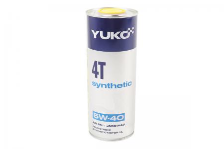 Моторна олива до мотоцикла та скутера 4T 5W-40 синтетична, 1L YUKO