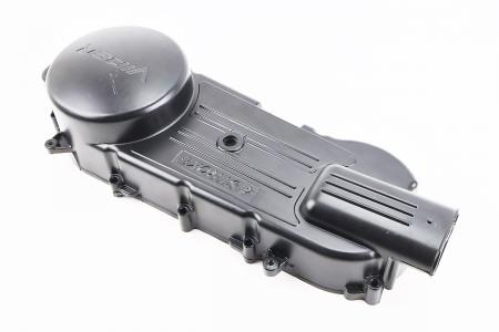 Кришка варіатора до скутера 125-150 см³ 4T, довга, чорна, PRC