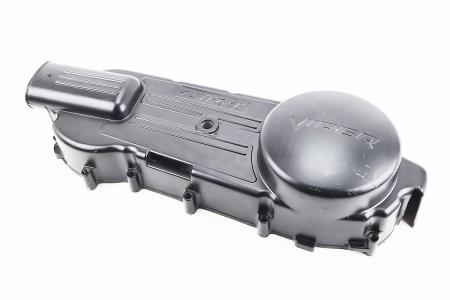 Кришка варіатора до скутера 125-150 см³ 4T, довга, чорна, PRC