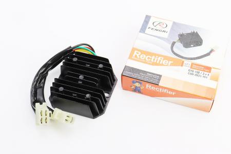 Реле-регулятор напруги до скутера GY6 150 (7 проводів 4+3) FENGRI