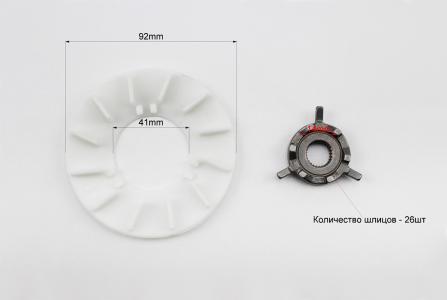 Варіатор передній до скутера 50-100 см3 4T, комплект FENGRI