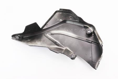 Бічна передня ліва пластикова панель до квадроцикла X-Road Light 200-250 PRC, чорна з помаранчевим малюнком