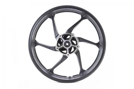 Диск передній литий до скутера Pantera 200 S/N 2,15-17" вісь 12 мм, чорний, PRC