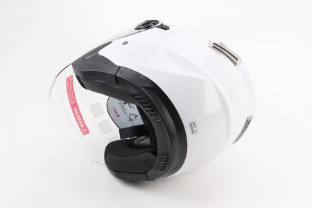 Відкритий мотоциклетний шолом BLD-708 M (57-58 см), білий глянець