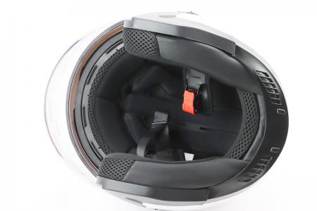 Відкритий мотоциклетний шолом BLD-708 M (57-58 см), білий глянець