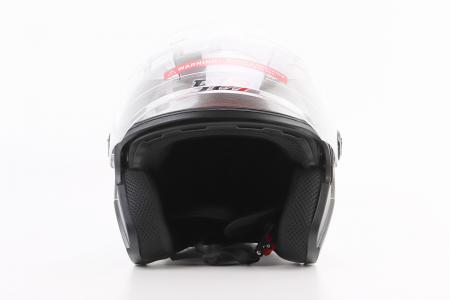 Шолом відкритий до мотоцикла BLD-708 M (57-58 см), сірий глянець — BLD