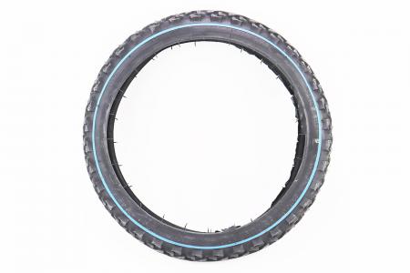 Шина до велосипеда 16x1,75 (47-305) шипована зі синьою смугою S-186 DELI