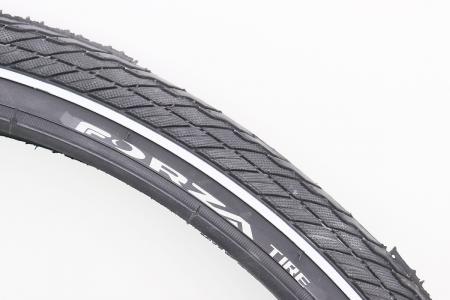 Шина до велосипеда 26x1.75 (47-559) дорожня з білою смугою SY-1187 FORZA