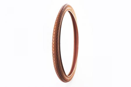 Шина до велосипеда 26x1,95 (52-559) дорожня коричнева SKIP C1446 CST