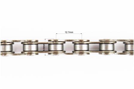 Ланцюг приводний до велосипеда 1/2x1/8 112L 1 швидкість Z1 коричневий KMC