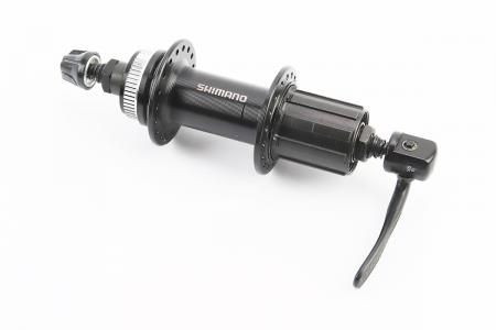 Втулка задня до MTB FH-TX505, алюмінієва 14Gx36H, під касету 8-10зв, Center Lock, з ексцентриком, SHIMANO
