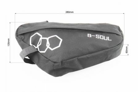 Сумка до рами велосипеда трикутна 28013560 мм B-SOUL