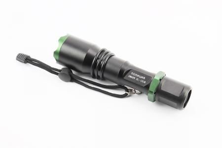 Ліхтар передній до велосипеда BL-1820, 1 діод 2800 лм, Li-ion 3.7V 3800mAh, алюмінієвий, вологостійкий, чорний, PRC
