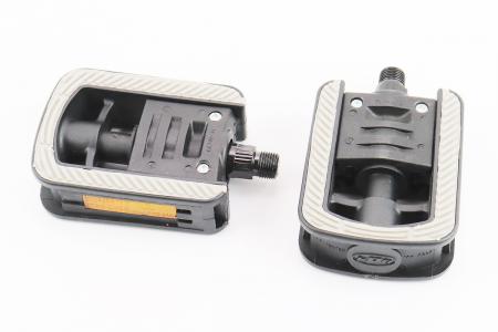 Педалі складні до велосипеда FOLDING 9/16" NW-319 пластикові чорно-сірі FPD