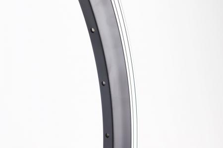 Обід до велосипеда 26" (559x17) V-brake CZL, 36H 14G, алюмінієвий, чорний PRC