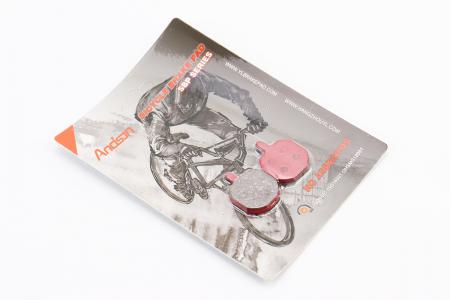 Гальмівні колодки до велосипеда Disk-brake (Hayes MX2/Sole, PROMAX DSK-810) YL-1009, червоні, Andson