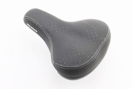 Сидіння до велосипеда ХВЗ 250x180 мм, чорне N619 PRC