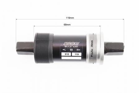 Картридж-картетка до велосипеда MTB (квадрат) 68x119 мм B910P Neco