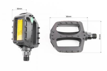 Педалі до велосипеда CHILD 9/16" NW-310S пластикові, чорні FPD