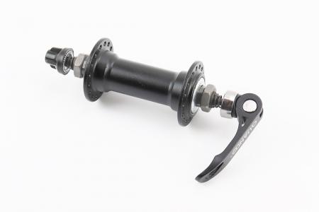 Втулка передня до гірського велосипеда MTB алюмінієва 14Gx32H V-brake ексцентрик KT-A15F QUANDO