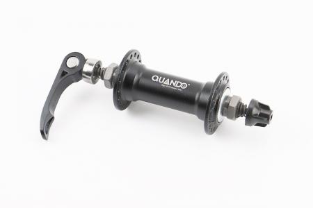 Втулка передня до гірського велосипеда MTB алюмінієва 14Gx32H V-brake ексцентрик KT-A15F QUANDO