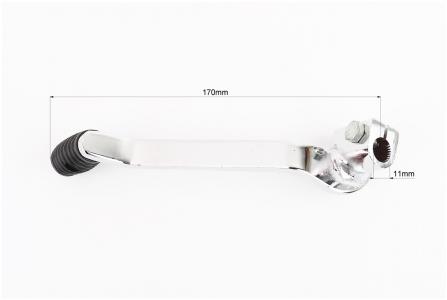Важіль перемикання передач до мотоцикла Loncin LX250GY-3, хром, PRC