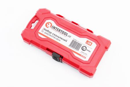 Набір скальпелів 13 шт з тримачем HT-0524 INTERTOOL