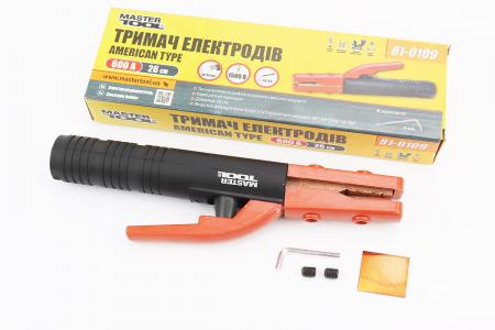 Тримач електродів до ручного дугового зварювання American type 600A 26 см 81-0109 MASTERTOOL