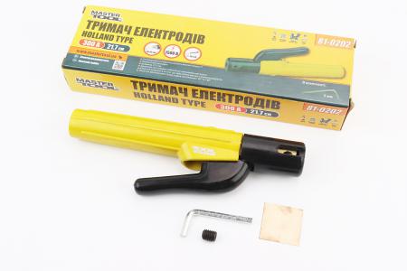 Тримач електрода до зварювання Holland type Prima 300A 21.7 см MASTERTOOL