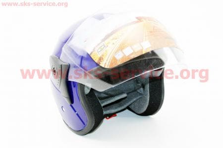 Шлем открытый HF-200 M-СИНИЙ