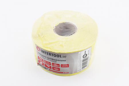 Шкурка шліфувальна рулон 115 мм x 50 м K40 BT-0814 INTERTOOL