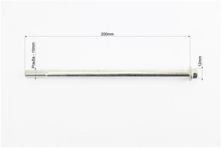 Вісь переднього колеса до скутера Honda DIO AF35 d10mm L200mm FENGRI