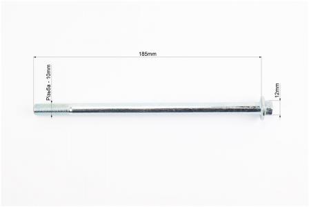 Вісь переднього колеса до скутера Honda DIO AF18/AF27/AF34 10x185 мм FENGRI